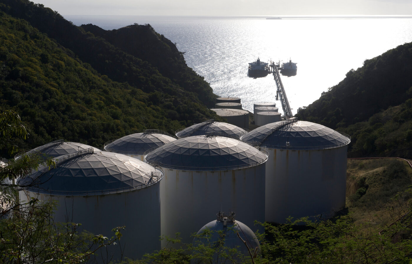 Sint Eustatius terminals of Statia Oil